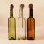 Cut red wine bottles, craft bottles, used to grow plant glass bottles
