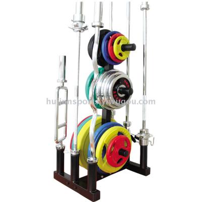 HJ-A7014 Weight Plates Rack with Bar Holders