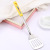 Kitchen creative yellow handle stainless steel Kitchen utensils slotted spoon, Kitchen utensils manufacturers direct sales