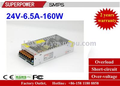 DC 24V7A LED switching power supply 170W security/adapter power supply.