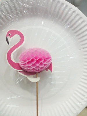Flamingo picks, pineapple toothpicks