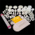 The baking tool 14 pieces of 46 pieces of sugar cake cookie mould set spring embossed stamping die.