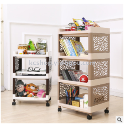 Multi-layer storage shelf kitchen vegetable and fruit storage shelf