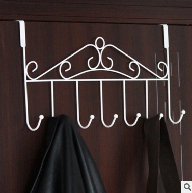 European-style creative iron art without trace door hanging hook clothes hook clothes hook.