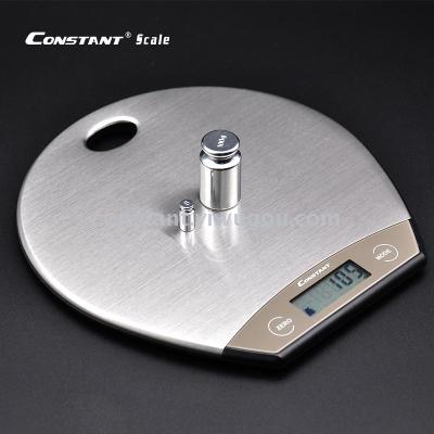 [Constant-287B] exquisite disc stainless steel precision electronic kitchen scale, baking electronic scale.