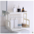 Kitchen products double-deck storage rack simple multi-purpose storage rack