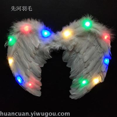 LED Light-Emitting Angel Feather Wings Festival Children Props