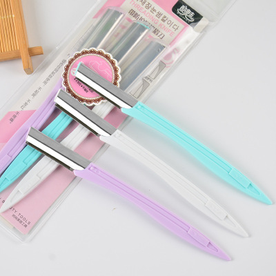 Hot Sale Eye-Brow Knife Professional Stainless Steel Beauty Knife 8204 Eye-Brow Shaper Wholesale Factory Direct Sales
