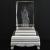 Wholesale luminescent LED crystal handicraft base 5X5 four-foot lamp holder archaize 3 light 3 color.