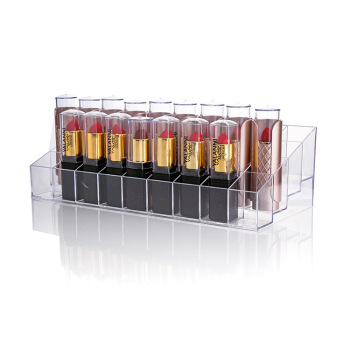 24 lattice frame acrylic plastic lipstick Storage Box