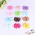 Bowknot hair clip lady princess cloth art fish mouth clip with pure color edge clip hair accessories.