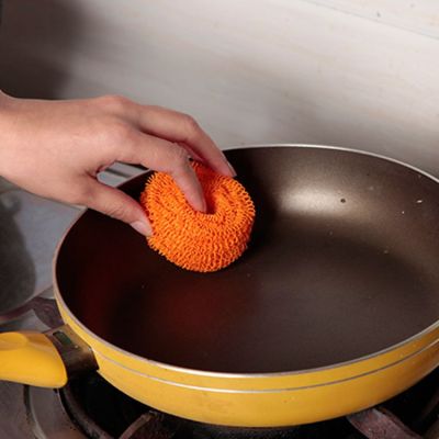 Wash pot new non - greasy clean ball polyester fiber cleaning ball wholesale