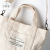 Hand-Carrying Dual-Use Shopping Bag Environmental Friendly Muslin Bag Canvas Bag 12 Ann Buggy Bag Customizable