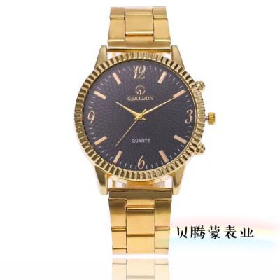 New style popular classic retro series refreshing digital steel band men's watch student watches.
