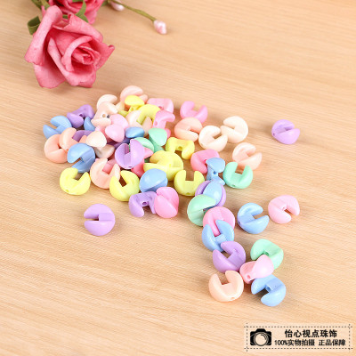 DIY Handmade Beaded Accessories Material Acrylic Solid Color Scattered Beads