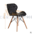 Eames Chair Nordic Dining Table and Chair Coffee Casual Backrest Solid Wood Soft Bag Fashion Office Home Computer Chair
