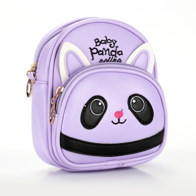 Cross-boundary hot style children's cross-body bag of high-quality cartoon baby panda single backpack baby bag 
