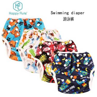 The baby swimming mesh fabric of the mesh fabric can be adjusted to prevent leakage of swimming trunks.