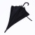 New black umbrella long handle pure black curved handle large automatic men business strong black umbrella wholesale