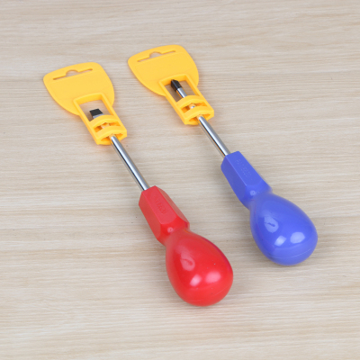 Practical household screwdriver with magnetic screwdriver household hardware tools.