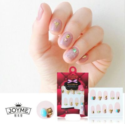 Summer Beach Style Nail Stickers Coconut Pattern Diamond Nail Sticker 3D Pattern in Stock