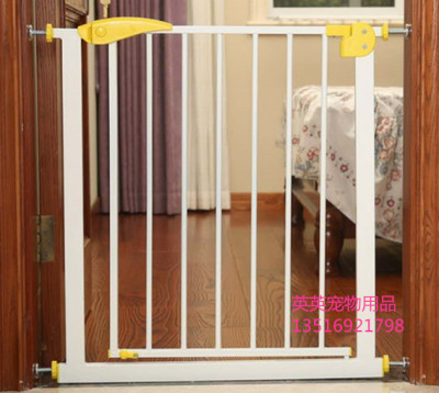 Factory direct sale pet bar baby safety fence pet floor fence barrier.