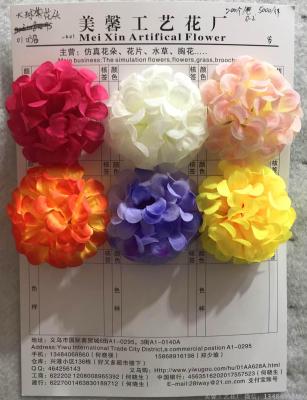 Imitation flower ball chrysanthemum head accessories fake flower flower.