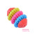 Pet supplies TPR 7 color rotary dog dog grinding teeth rubber toy rubber resistance toy.