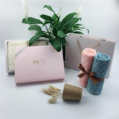 Spring and summer new 32 strand plain coloured jacquard pure cotton gift box set shen duo.