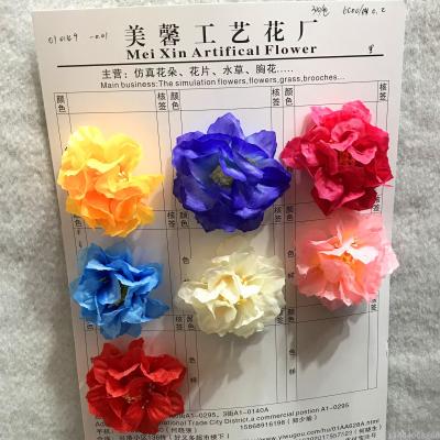 Imitation flower peony flower artificial flower head craft silk flower.