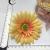 Artificial flower head small sun flower person artificial silk cloth flower head ornament accessories accessories.