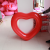 Manufacturer direct selling ins sell inflatable heart swimming circle inflatable heart ring adult water circle float.
