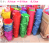 Beach toys children's color large iron barrel puzzle toys in the color of a bucket of buckets.
