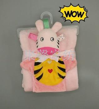 Juxin Home Textile Cloth Bag Doll Blanket Hand Puppet Children's Blanket