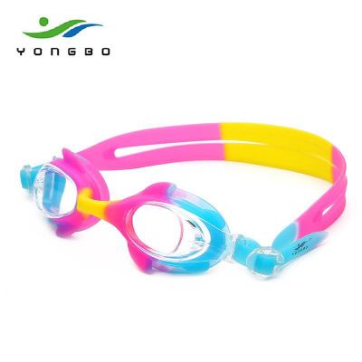 Swimming goggles high - clear anti-fog swimming glasses large - frame waterproof flat - light swimming mirror male.