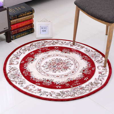 Household European-Style Living Room Sofa Carpet Coffee Table Bedroom Bed Front Bedside Mats Washable Machine Washable Lint-Free