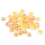 1.5-14mm Orange AB Half Round Resin Pearls Flatback Imitation Crafts Scrapbooking Beads Use Glue DIY
