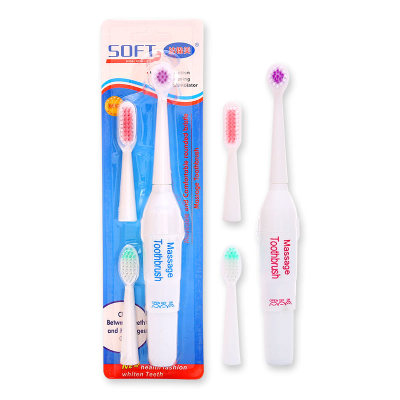 Electric Toothbrush Sonic Wave Replaceable Plug Soft Hair Massage Waterproof Manufacturers Produce OEM Custom
