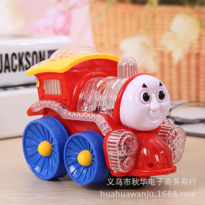 Stall Hot Sale Children's Toy Birthday Children's Day Gift Electric Music Light Universal Thomas Game Pack