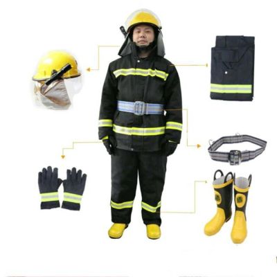 Fire fighting clothes, flame retardant clothing, thermal insulation clothing.