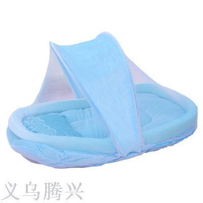 The baby mosquito net is soft and comfortable with no folding. It is easy to carry the baby mosquito net in the house