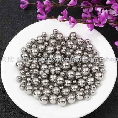 Manufacturer direct sales of AISI201 stainless steel ball 10mm wear anti-corrosion toy jewelry steel beads.