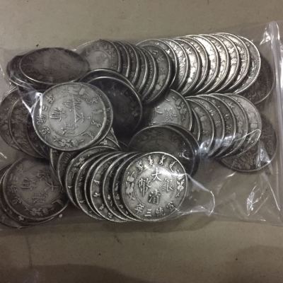 Yuan Big Head Coin Silver Yuanlong Silver Coins