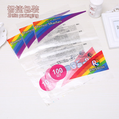 The new high transparent PE bag is beautiful balloon gift packing bag wholesale.