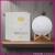 Creative 3D moon lamp charging touch sensor nightlight dimming bedroom with 3 levels