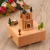 Wooden castle music box of octave box carousel box for men and women to give birth to children birthday gifts