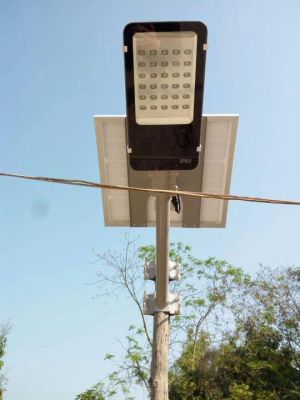 LED lights are silicon solar split street lamps