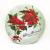 Plate new style Christmas plate plastic plate fashionable European style food mat plate circular plate