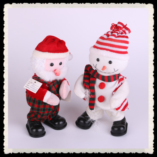 wool skiing santa claus christmas doll christmas tree decoration pendant christmas decorations