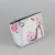 Digital printing cosmetic bag a package of hexagonal bag and bag.